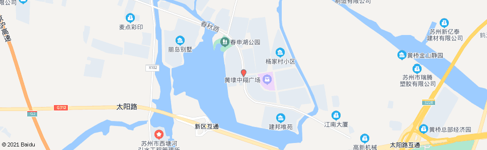 苏州春秋路长泾路_公交站地图_苏州公交_妙搜公交查询2025