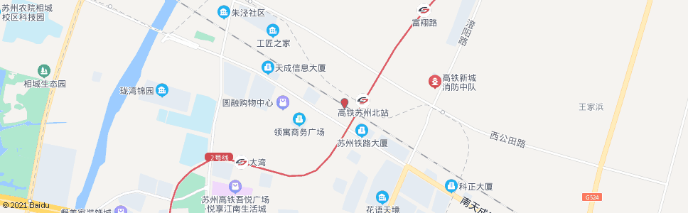 苏州文昌路大同路北_公交站地图_苏州公交_妙搜公交查询2024