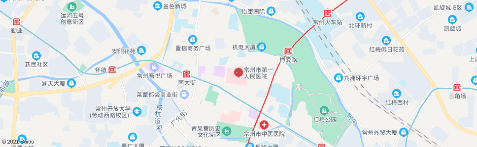 苏州市一医院常胜路_公交站地图_苏州公交_妙搜公交查询2024