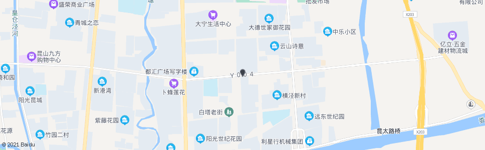 苏州萧林路横泾路(百达丽整形美容)_公交站地图_苏州公交_妙搜公交查询2024