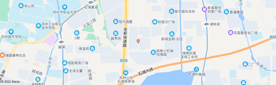 苏州梧桐街枫杨路南_公交站地图_苏州公交_妙搜公交查询2024