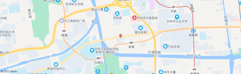 苏州宝带西路福运路东_公交站地图_苏州公交_妙搜公交查询2024