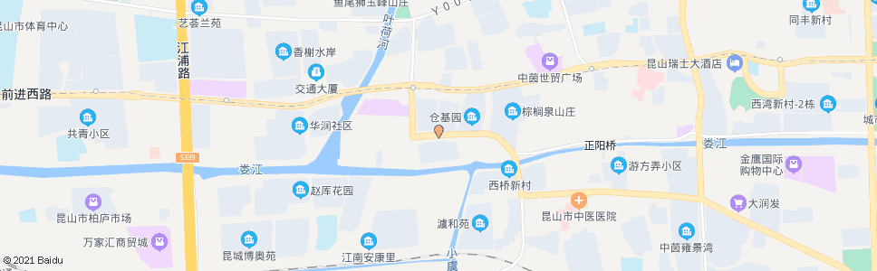 苏州震川路仓基街_公交站地图_苏州公交_妙搜公交查询2024