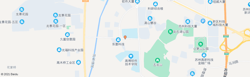 苏州东菱科技(软件学院)首末站_公交站地图_苏州公交_妙搜公交查询2024