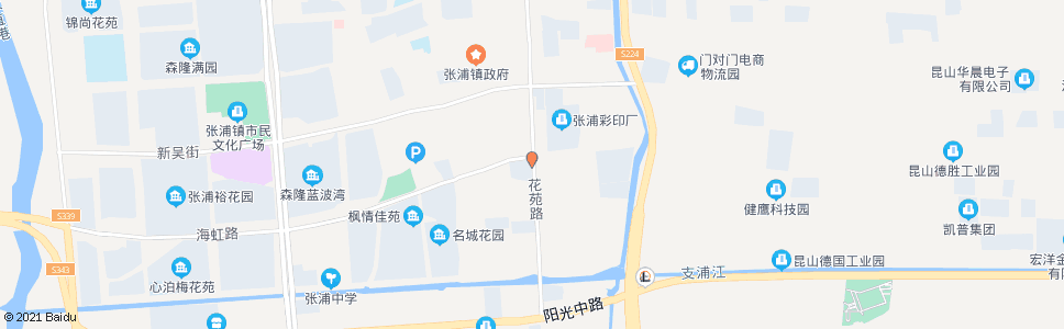 苏州浏翔公路华旺路(招呼站)_公交站地图_苏州公交_妙搜公交查询2024