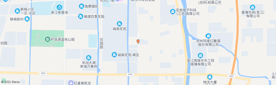 苏州长安路芦荡路北_公交站地图_苏州公交_妙搜公交查询2024