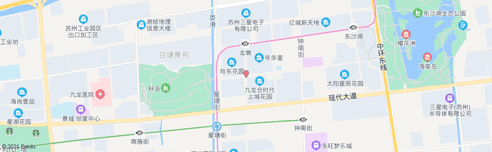 苏州苏州大道东琉璃街_公交站地图_苏州公交_妙搜公交查询2024