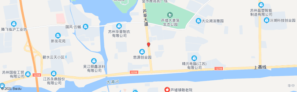 苏州芦墟大酒店_公交站地图_苏州公交_妙搜公交查询2024