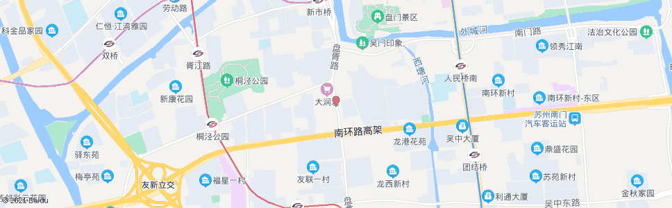 苏州盘溪新村_公交站地图_苏州公交_妙搜公交查询2024