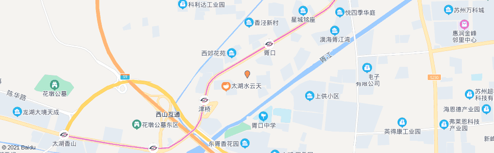 苏州胥口集贸市场_公交站地图_苏州公交_妙搜公交查询2024