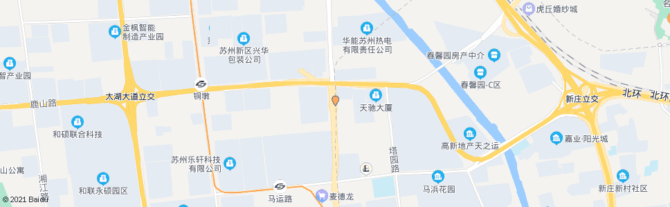 苏州长江路_公交站地图_苏州公交_妙搜公交查询2024