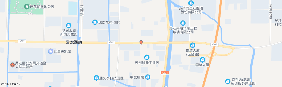 苏州龙桥路云龙路口_公交站地图_苏州公交_妙搜公交查询2024