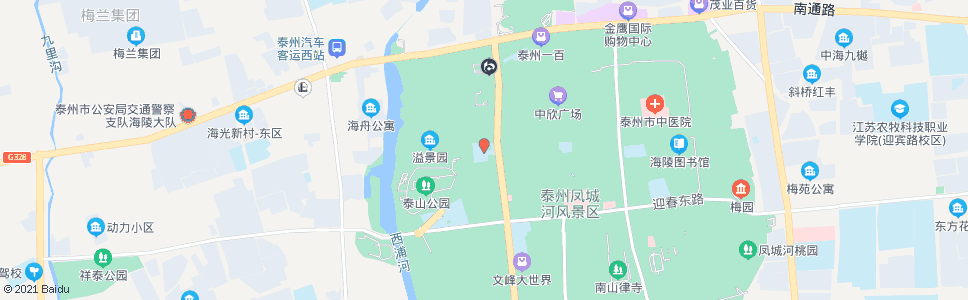 泰州实验小学_公交站地图_泰州公交_妙搜公交查询2024