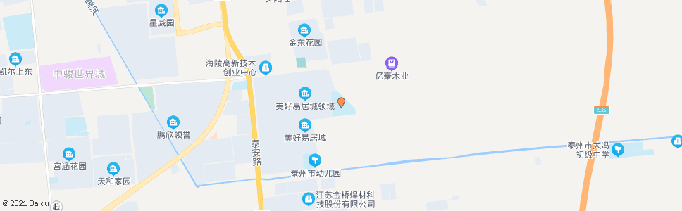 泰州实验小学分校区_公交站地图_泰州公交_妙搜公交查询2024