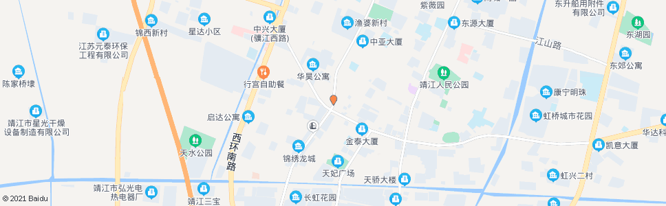 泰州渔婆北路_公交站地图_泰州公交_妙搜公交查询2024