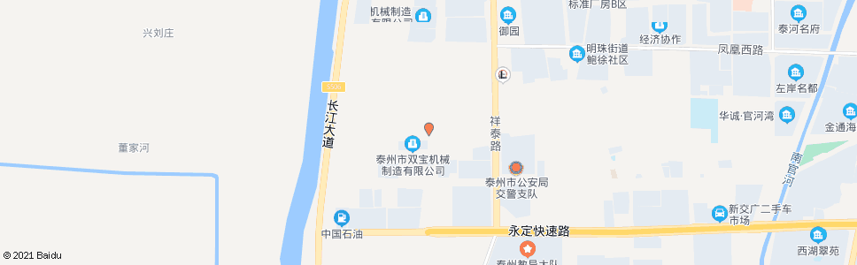 泰州北徐村_公交站地图_泰州公交_妙搜公交查询2024