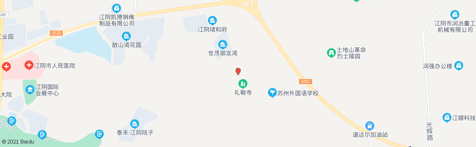 无锡礼敬寺_公交站地图_无锡公交_妙搜公交查询2024