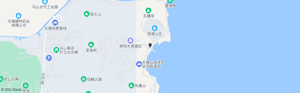 无锡半岛一号(阳光酒店)_公交站地图_无锡公交_妙搜公交查询2024