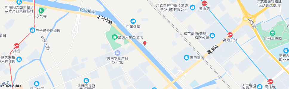 无锡城南路_公交站地图_无锡公交_妙搜公交查询2024