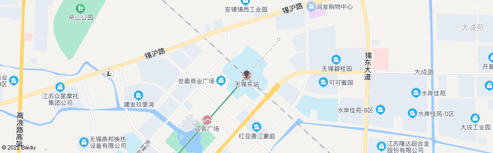 无锡火车站东_公交站地图_无锡公交_妙搜公交查询2024