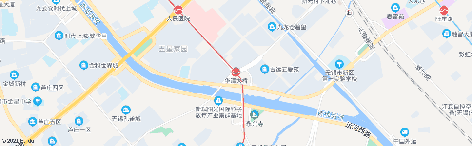 无锡华清大桥站_公交站地图_无锡公交_妙搜公交查询2024