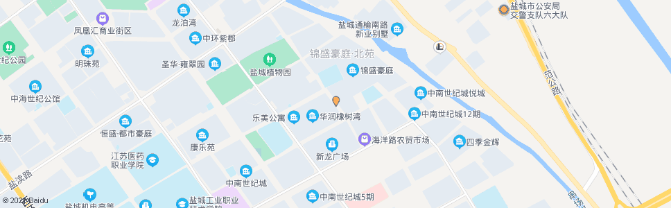 盐城戴庄路海阔路口_公交站地图_盐城公交_妙搜公交查询2024