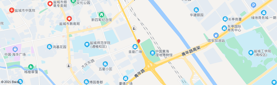 盐城大庆东路范公路口_公交站地图_盐城公交_妙搜公交查询2024