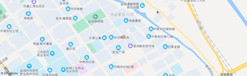 盐城纬十路_公交站地图_盐城公交_妙搜公交查询2024