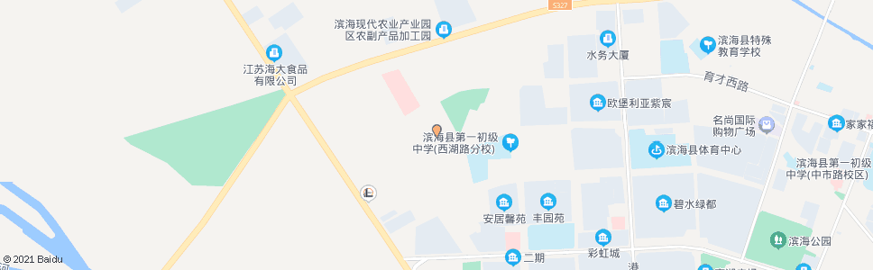 盐城城西公交回车场_公交站地图_盐城公交_妙搜公交查询2024