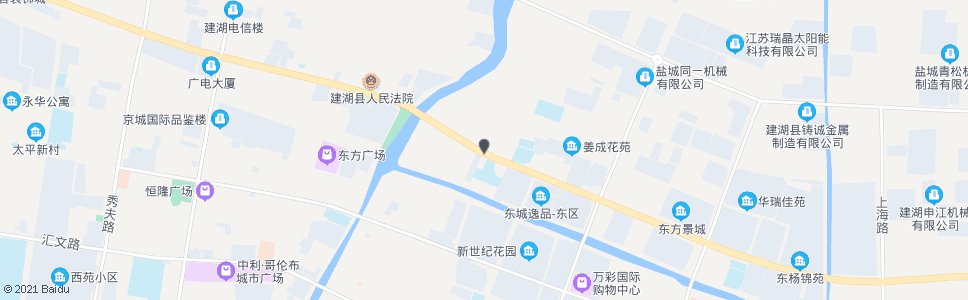 盐城口河市场_公交站地图_盐城公交_妙搜公交查询2024