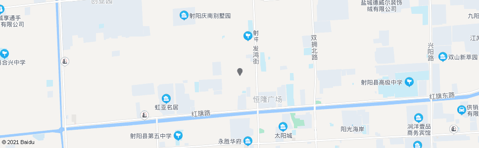 盐城城北菜场(发鸿招商场)_公交站地图_盐城公交_妙搜公交查询2024