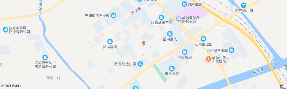 盐城绿城路新盐路口_公交站地图_盐城公交_妙搜公交查询2024