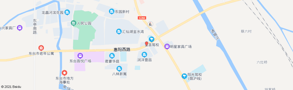 盐城明星家居港(惠阳路)_公交站地图_盐城公交_妙搜公交查询2024