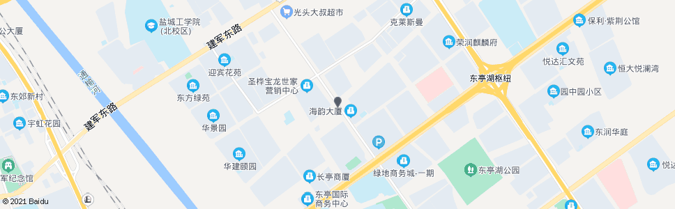 盐城新河路_公交站地图_盐城公交_妙搜公交查询2024