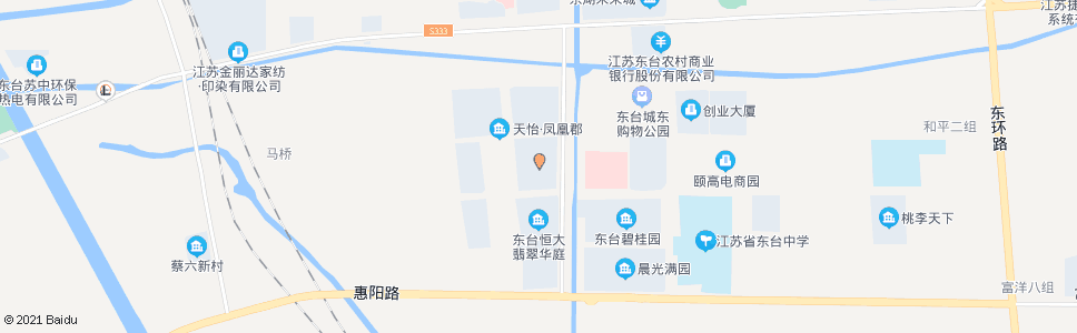 盐城大桥新村(帝逸国际)_公交站地图_盐城公交_妙搜公交查询2024