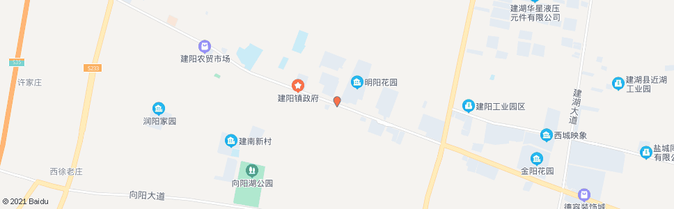 盐城建阳加油站_公交站地图_盐城公交_妙搜公交查询2024