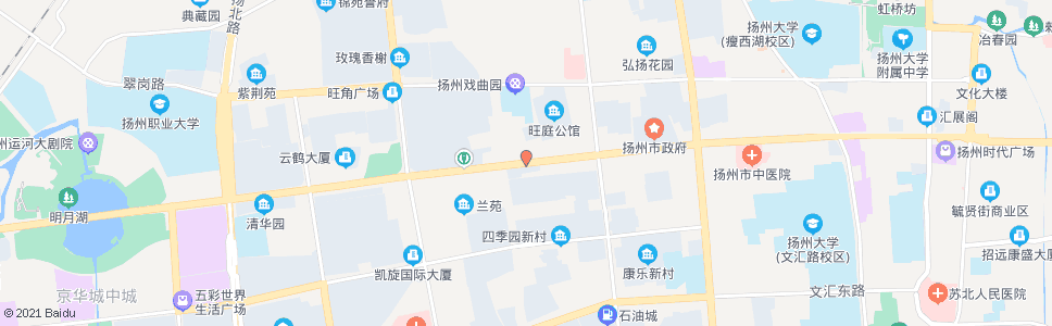 扬州东方医院(浦发银行)_公交站地图_扬州公交_妙搜公交查询2024