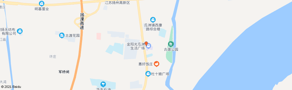 扬州荣艳大酒店_公交站地图_扬州公交_妙搜公交查询2024