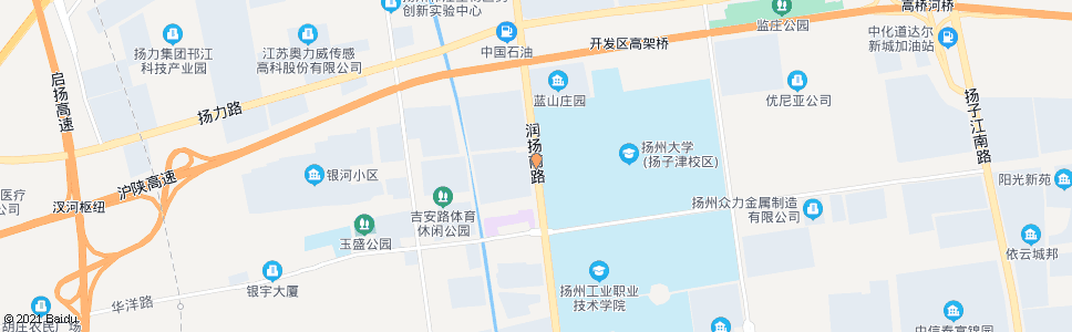 扬州扬州大学扬子津校区(南浦花园)_公交站地图_扬州公交_妙搜公交查询2024