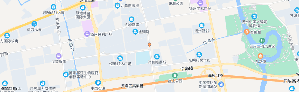 扬州邗江中路南_公交站地图_扬州公交_妙搜公交查询2024