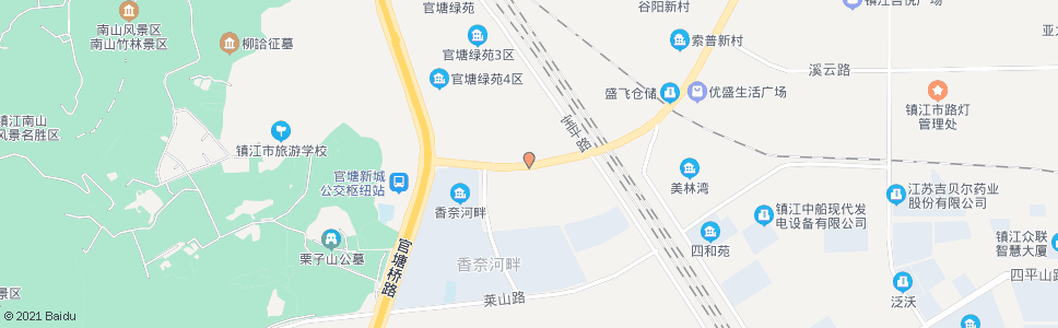 镇江谷阳路宗泽路_公交站地图_镇江公交_妙搜公交查询2025