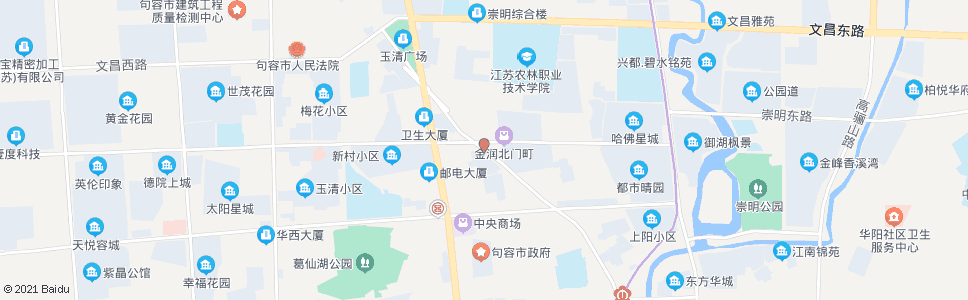 镇江北门市场_公交站地图_镇江公交_妙搜公交查询2024