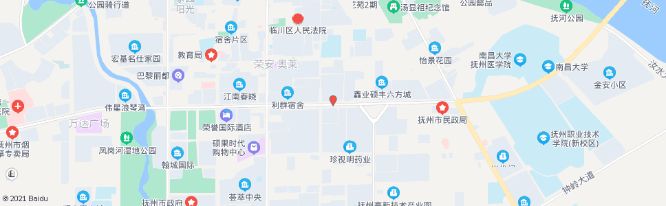 抚州伍塘路口_公交站地图_抚州公交_妙搜公交查询2024