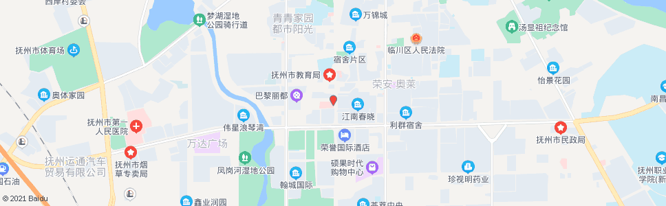 抚州市中心血站(城市星座)_公交站地图_抚州公交_妙搜公交查询2024