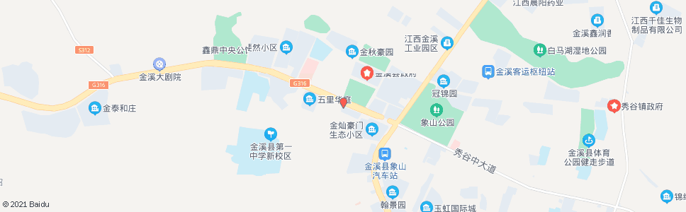 抚州新时代建筑家居市场_公交站地图_抚州公交_妙搜公交查询2024