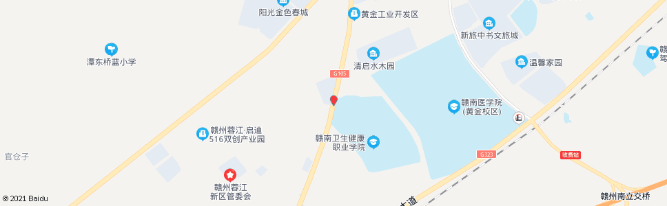 赣州医学院后门_公交站地图_赣州公交_妙搜公交查询2024