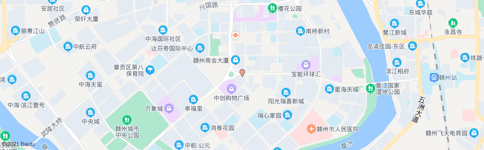 赣州章贡区检察院_公交站地图_赣州公交_妙搜公交查询2024