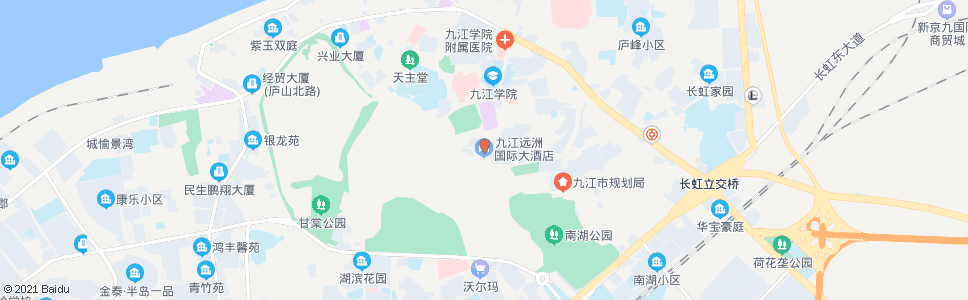 九江远州大酒店_公交站地图_九江公交_妙搜公交查询2024