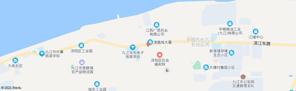 九江省建加工厂_公交站地图_九江公交_妙搜公交查询2024