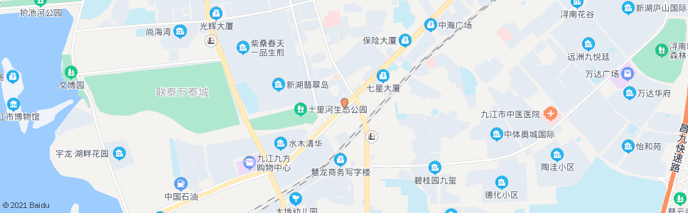 九江华东装饰市场_公交站地图_九江公交_妙搜公交查询2024